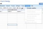 Abbildung 1 - Eingabeformular eines Google Tabellendokument in Drupal Webseiten einbinden