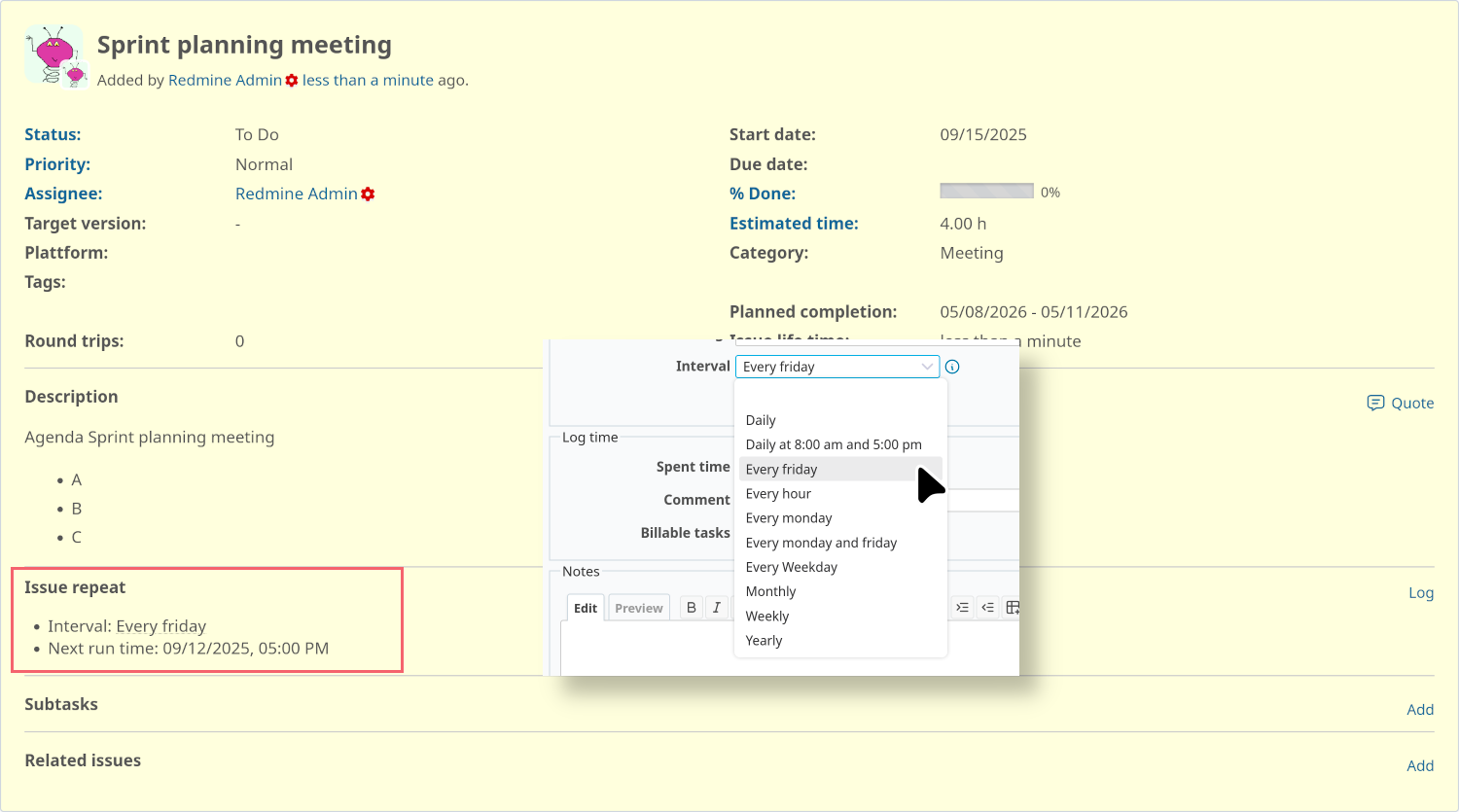 Redmine Automation Plugin