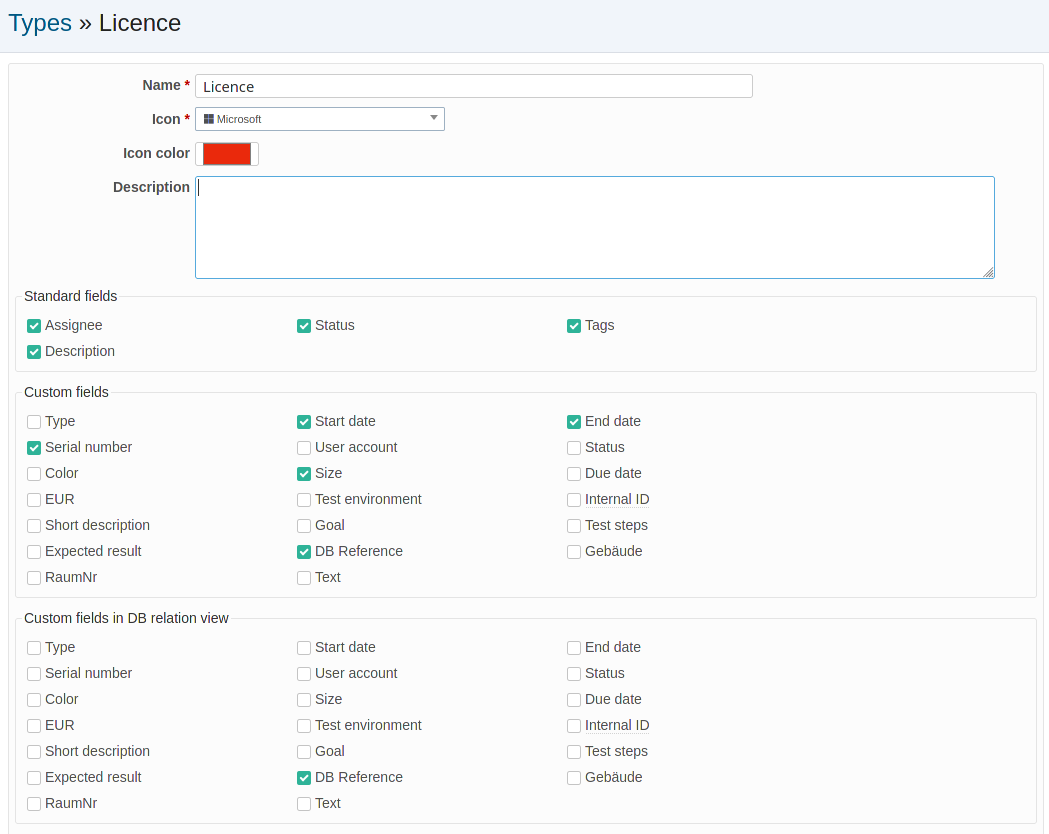 Redmine DB Plugin