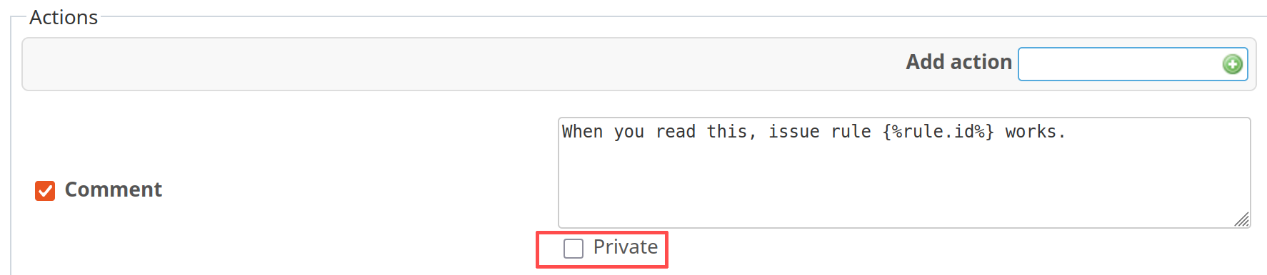 Private note Automation