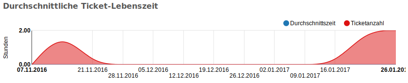 Projektmanagementbericht zur Ticketlebenszeit