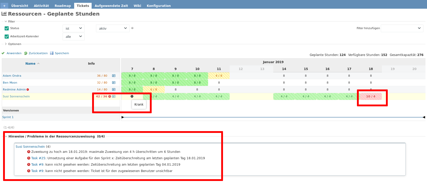 Redmine Roadmap für agile Teams