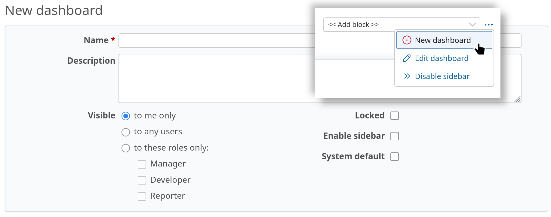 Redmine Dashboard