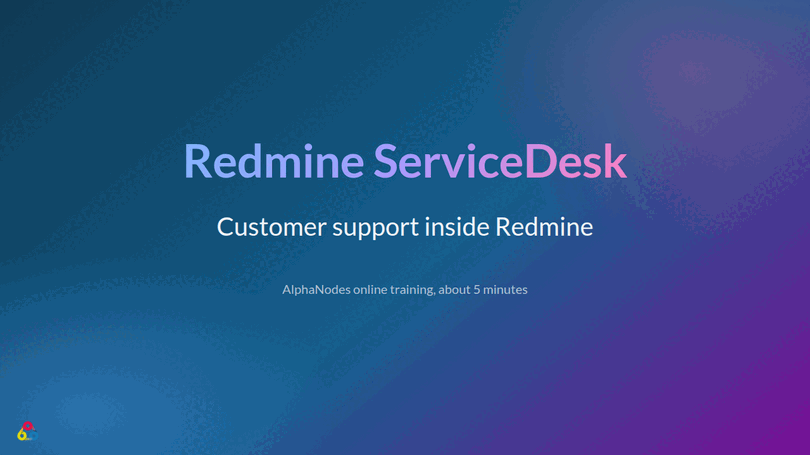 Redmine Plugin Online Training Service Desk