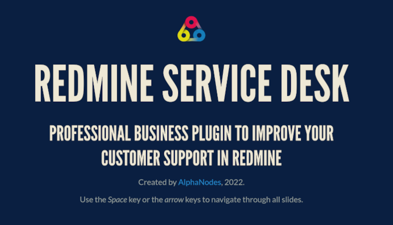 Redmine Plugin Online Training Service Desk